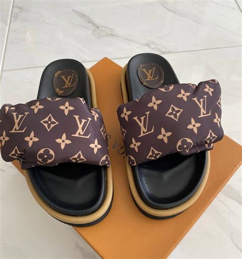 louis vuitton claquette homme|Louis Vuitton waffle sandals.